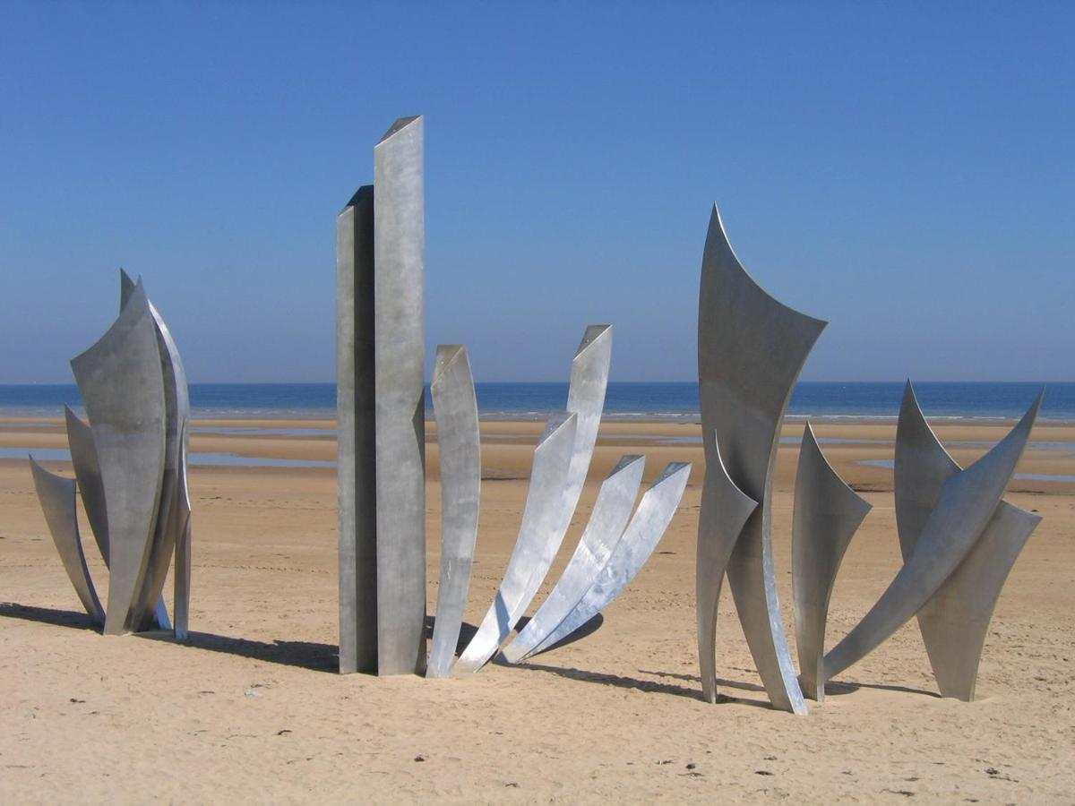 Studio Vargas Avec Jardin - Omaha Beach 콜레빌 쉬르메흐 외부 사진